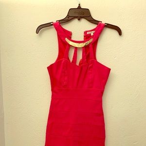 Sold!! Hot Pink Bodycon Dress